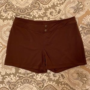 Athleta Swim Shorts Women’s Sz M Style #40367 Brown